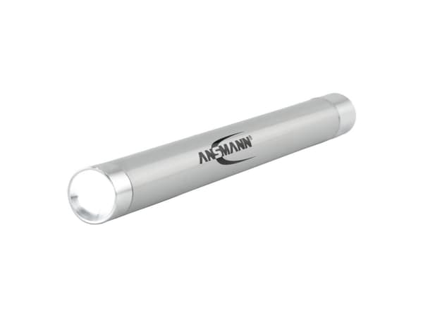 Ansmann X15 LED, Penn-lommelykt, Sølv, Aluminium, LED, 1 lamper, 15 lm