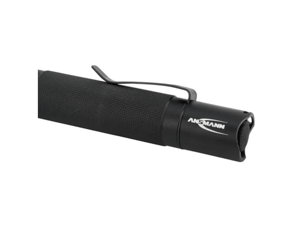 Ansmann M200F, Käsikokoinen taskulamppu, Musta, Alumiini, 1 m, IP54, 1 lamppua