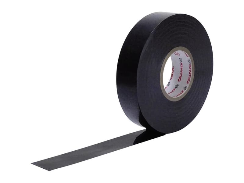 Cellpack PVC insulation tape red 20m (130619)
