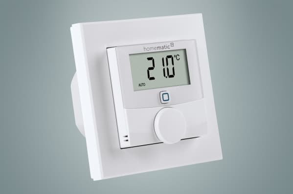 Homematic IP HmIP-BWTH, RF, Hvit, IP20, 130 m, LCD, 230 V