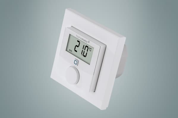 Homematic IP HmIP-BWTH, RF, Hvit, IP20, 130 m, LCD, 230 V
