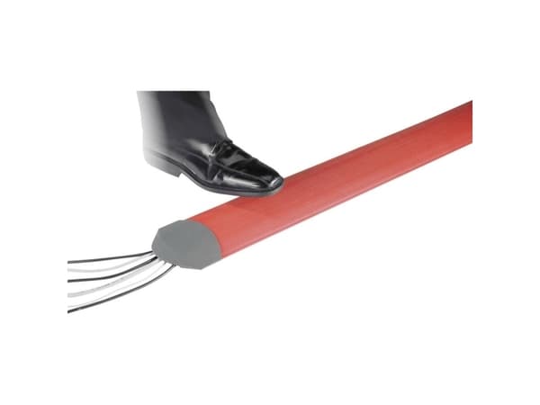 Serpa B15 - Kabel-Floor-Guard - 1.5 cm - Rot