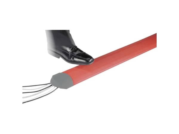 Serpa B15 - Kabel-Floor-Guard - 1.5 cm - Rot
