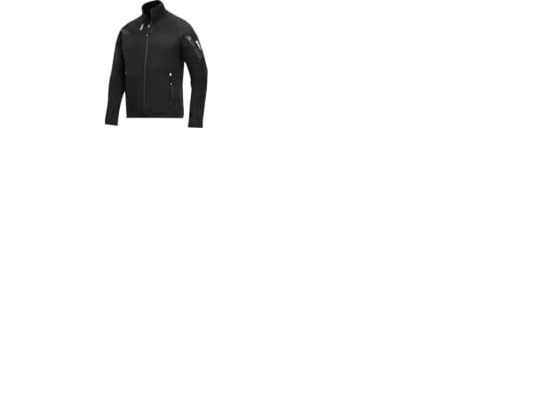 SNICKERS WORKWEAR 9438 Body Mapping Microfleece jakke 9438-0400 sort størrelse 2XL