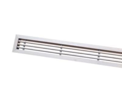 NilAir Elegance indblæsningsgitter sølvalukseret aluminium 500 x 50 mm