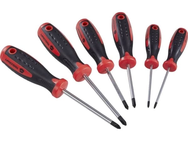 TOOLCRAFT Workshop Star Screwdriver 6 delar