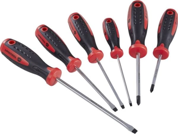 TOOLCRAFT Workshop Screwdriver Set 6 stycken Phillips