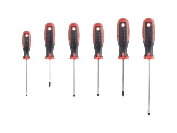 TOOLCRAFT Workshop Screwdriver Set 6 stycken Phillips