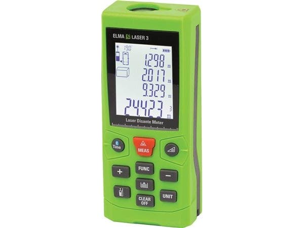 ELMA INSTRUMENTS Elma Laser 3 afstandsmåler 80 m, med vinkelmåler og Bluetooth