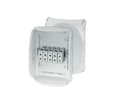 Miniatyrbild 1 av 4: Hensel KF 3535 G, Polykarbonat, Grå, IP66, IP67, IP69, 225 mm, 122 mm, 295 mm