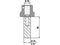 Pikkukuva 3 / 5: BESSEY TW16AW19, Terästä