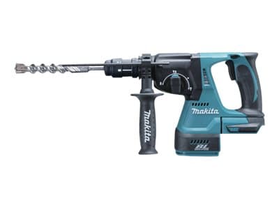 Makita DHR243Z - Roterende hammer - trådløs - 3-modus - SDS-plus - 2 joule - uten batteri - SOLO