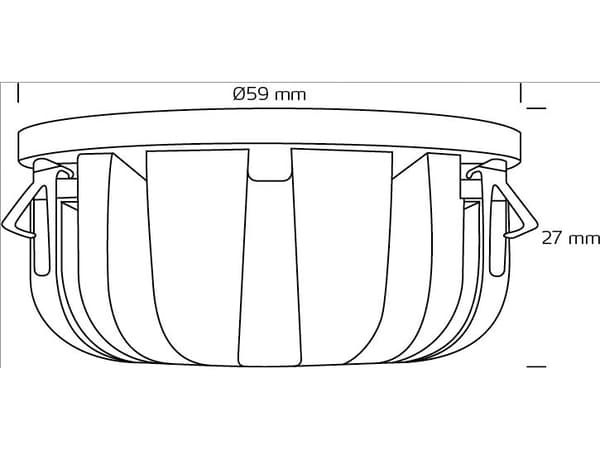 LED Lyskilde 2700K til Low Profile Deluxe 6W, dæmpbar