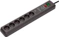 Pikkukuva 2 / 5: brennenstuhl Secure-Tec - Strømstødsbeskytter - 3.5 kW - output-stikforbindelser: 6 - antracit (sort)