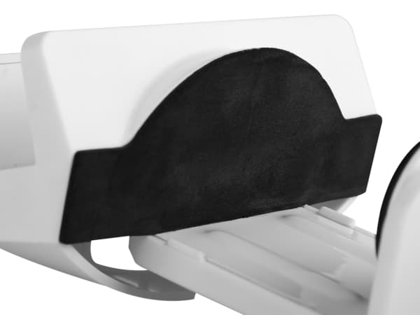 Equip 650806, Haaroittimen pidike, Valkoinen, Akryylinitriilibutadieenistyreeni (ABS), Terästä, 100 mm, 62 mm, 155 mm