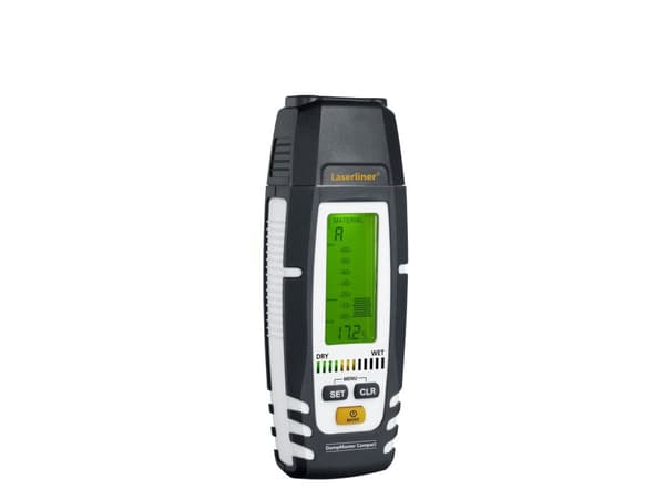 Laserliner DampMaster Compact Plus, Tre, Digitalt, Grå, 0 - 90%, 4%, LCD