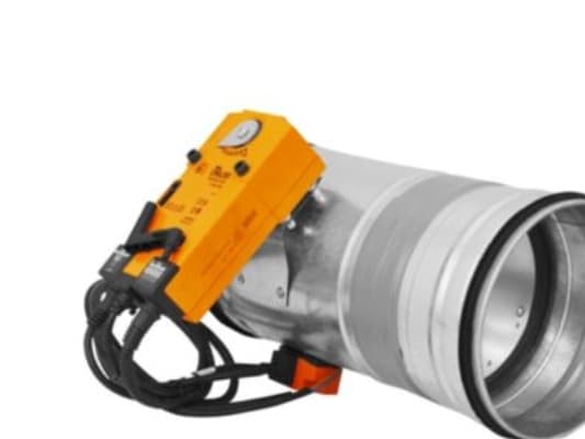 Palopelti 230V ø125 - Palopelti luokiteltu EN13501-3+A1. EI120(ve ho i-o) S