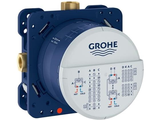 GROHE 35600000, Blå, Hvit, 1/2, 176 mm, 1 stykker
