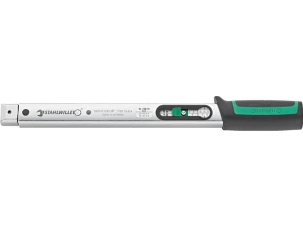 Stahlwille Momentnøgle 730/5 - 6-50 Nm Quick MANOSKOP 730/5 indstiksværktøj 9x12