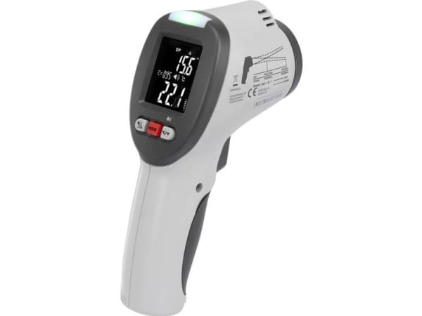 VOLTCRAFT IR-SCAN-350RH/2 Infrarødt termometer Optik (termometer) 20:1 -50 - +380 °C Pyrometer, Dugpunktsscanner