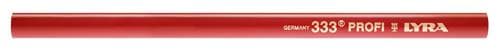 Tømrerblyant 333 2H rød oval 240mm