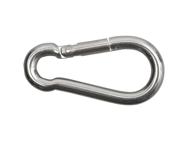 SWG 680 304 006 80 Karabinhager, båndstropper (L x B) 60 mm x 6 mm