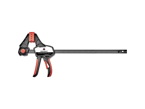 Ethåndstvinge 300 x 85 mm 1500 nm TOOLCRAFT 1544399 Spann-Weite (max.):300 mm Udhængsmål:85 mm