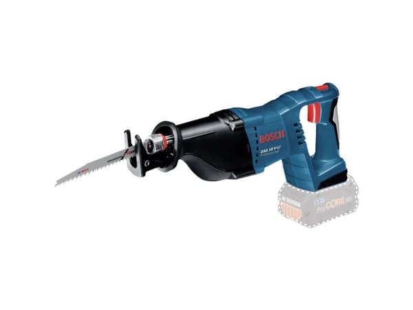 Bosch AKKUBAJONETSAV GSA 18 V-LI SOLO - i papæske med bajonetsavsklinge - *Uden batteri og lader*