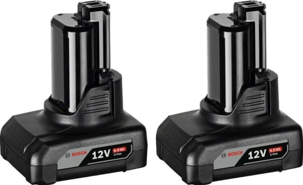 Bosch GBA - Batteri - Li-Ion - 6 Ah (en pakke 2)