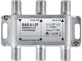 Miniatyrbild 3 av 4: Axing BAB 4-12P Kabel-TV-delare 4-faldig 5 - 1218 MHz