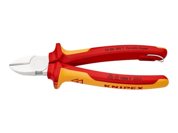 KNIPEX - Diagonalskjæretang - isolert - 180 mm