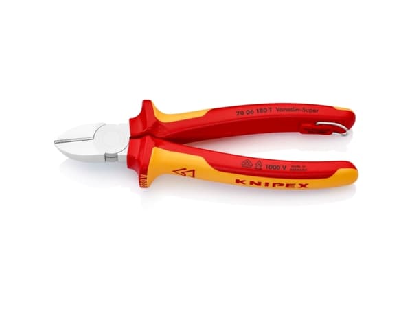 KNIPEX - Diagonalskjæretang - isolert - 180 mm