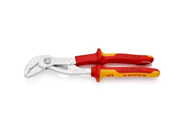 Knipex 87 26 250 T, Slangekutter, Metall, Plast, Metall, Plast, Rød, Gult, 71 mm, 250 mm
