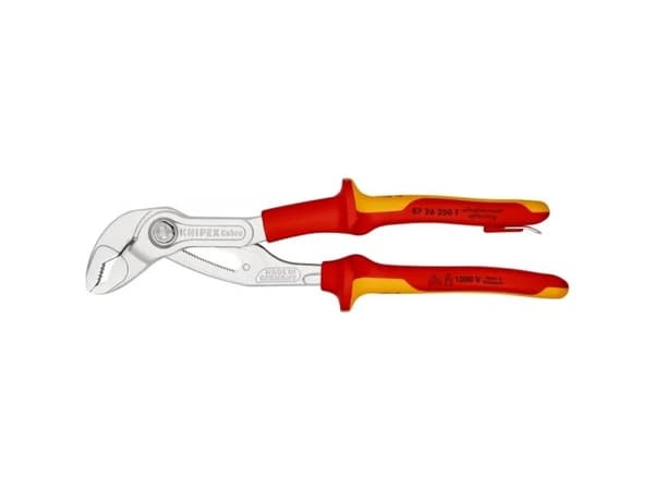 Knipex 87 26 250 T, Slangekutter, Metall, Plast, Metall, Plast, Rød, Gult, 71 mm, 250 mm