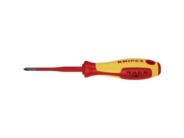 Knipex Phillips® 98 24 01 SL VDE Stjerneskruetrækker PH 1 Klinge-længde: 80 mm