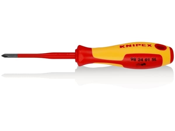 Knipex Phillips® 98 24 01 SL VDE Stjerneskruetrækker PH 1 Klinge-længde: 80 mm