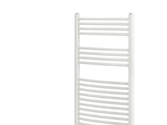 Curve H.K.rad 1150x600 - VALKOINEN - Pyyhepatteri Curved model (kaareva malli)