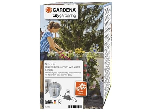 Gardena NatureUp! udvidet vandingssæt m. vandbeholder