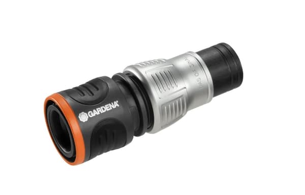 Gardena Premium slangkoppling med vattenstopp 1/2"