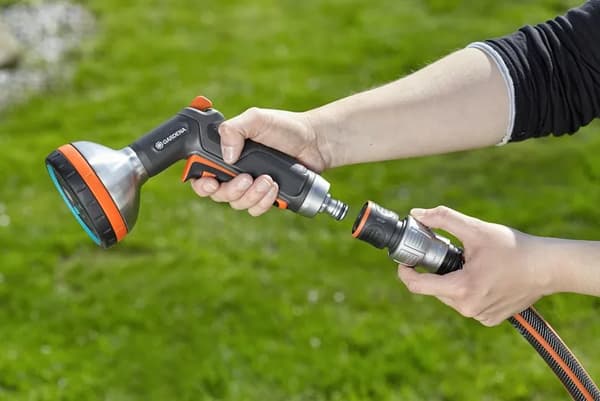 Gardena Premium slangekobling med vannstopp 3/4"