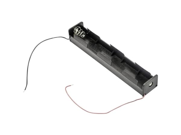 MPD BH13CW Batteriholder 3x R14 (C) Kabel (L x B x H) 146 x 29 x 25 mm
