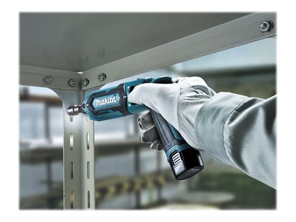 Makita TD022DSE - Støtdriver - trådløs - 1/4" sekskantspor - 45 N·m - 2 batterier - 7.2 V