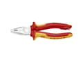 Miniatyrbild 5 av 5: Knipex 03 06 180 T, Avbitartång, Krom, Metall, Plast, Röd, Gul, 55 mm, 180 mm