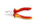 Miniatyrbild 2 av 5: Knipex 03 06 180 T, Avbitartång, Krom, Metall, Plast, Röd, Gul, 55 mm, 180 mm