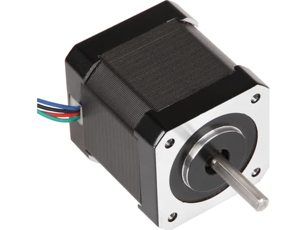 Joy-iT NEMA17-01, Vaihtovirtamoottori (AC), Askelmoottori, 200 askelta, 1,8°, 0,43 Nm, 2.8 V