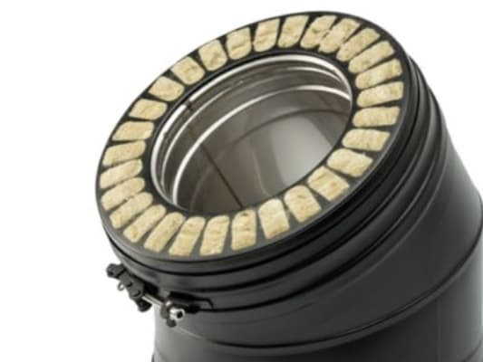 Metalbestos Tre 130 mm finne 30°