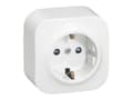 Pikkukuva 4 / 5: Legrand 782420, Tyyppi F, 2P+E, -25 - 60 °C, Valkoinen, IP2X, IK04