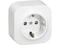 Pikkukuva 2 / 5: Legrand 782420, Tyyppi F, 2P+E, -25 - 60 °C, Valkoinen, IP2X, IK04