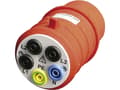 Miniatyrbild 1 av 4: Beha Amprobe DAA-16 Mätadapter CEE-kontakt 16 A 5-stift - Bussning 4 mm