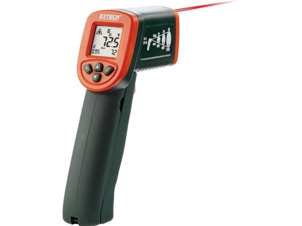 Extech IR267 Infrarødt termometer Optik (termometer) 12:1 -50 - +600 °C Kontaktmåling